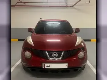 Nissan  Juke  2012  Automatic  70,000 Km  4 Cylinder  Front Wheel Drive (FWD)  SUV  Red  With Warranty