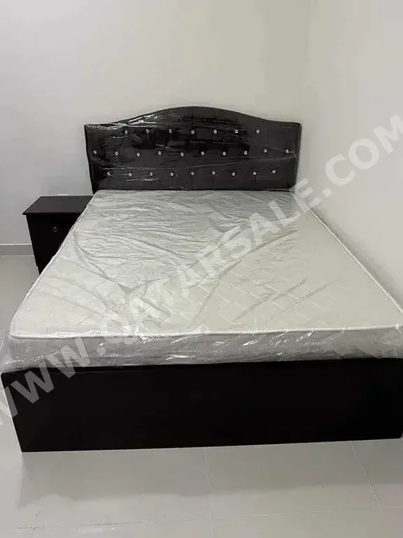 Beds - King  - Brown  - Mattress Included
