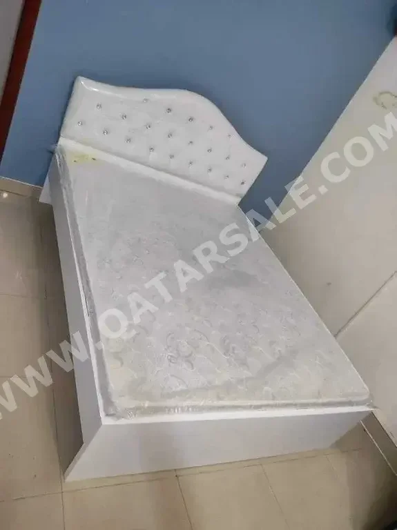 Beds - White  - Mattress Included