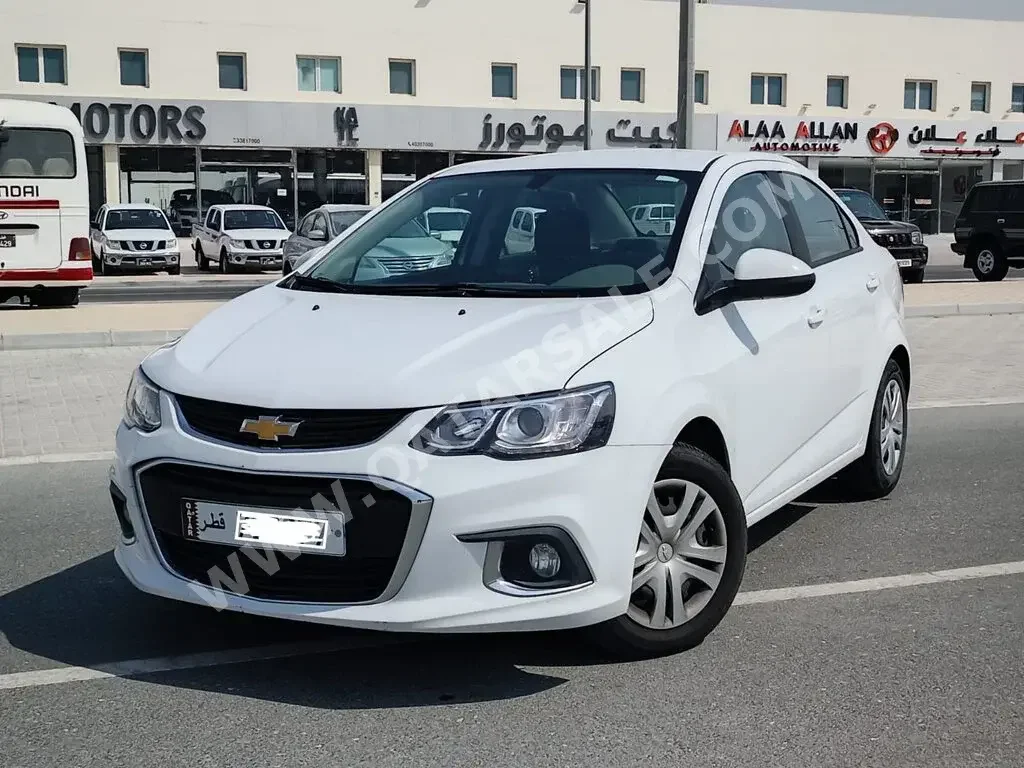 Chevrolet  Aveo  2019  Automatic  74,000 Km  4 Cylinder  Front Wheel Drive (FWD)  Sedan  White  With Warranty