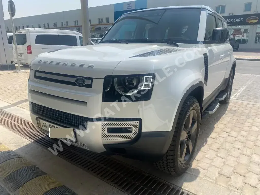 Land Rover  Defender  2023  Automatic  0 Km  4 Cylinder  Four Wheel Drive (4WD)  SUV  White  With Warranty