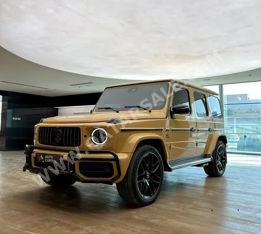 Mercedes-Benz  G-Class  63 AMG  2020  Automatic  22,000 Km  8 Cylinder  Four Wheel Drive (4WD)  SUV  Beige  With Warranty