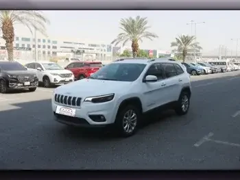 Jeep  Cherokee  2020  Automatic  18,600 Km  6 Cylinder  Four Wheel Drive (4WD)  SUV  White  With Warranty