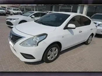 Nissan  Sunny  2019  Automatic  121,000 Km  4 Cylinder  Front Wheel Drive (FWD)  Sedan  White