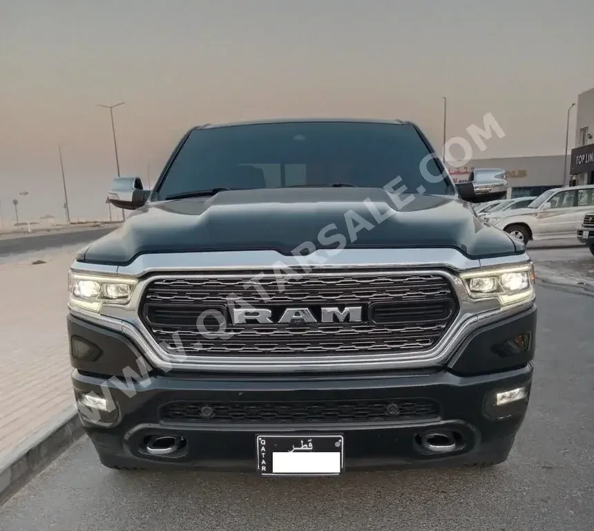 Dodge  Ram  laramie  2022  Automatic  9,000 Km  8 Cylinder  Four Wheel Drive (4WD)  Pick Up  Black  With Warranty