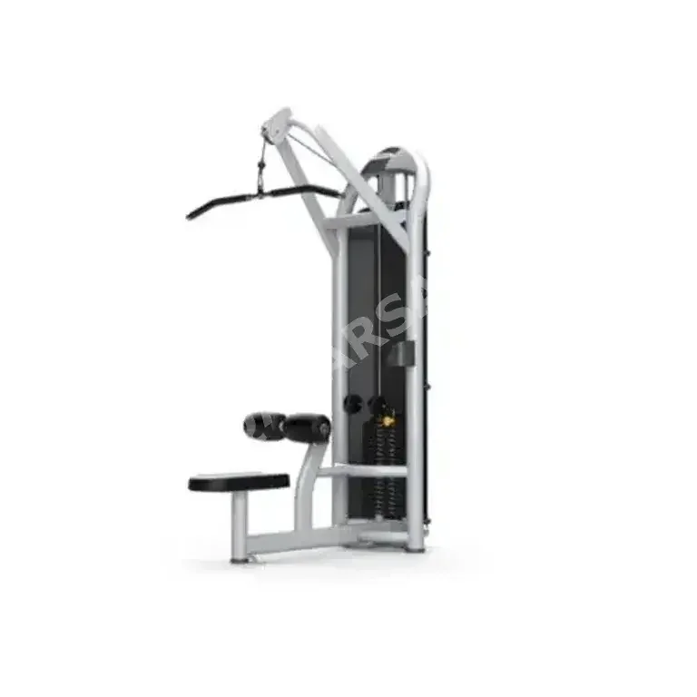 Gym Equipment Machines - Lat Pulldown  - Black