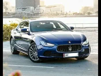 Maserati  Ghibli  2017  Automatic  40,000 Km  6 Cylinder  Rear Wheel Drive (RWD)  Sedan  Blue