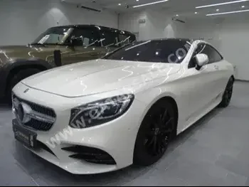 Mercedes-Benz  S-Class  560 Coupe  2018  Automatic  100,000 Km  8 Cylinder  Rear Wheel Drive (RWD)  Coupe / Sport  White