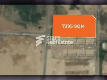 Lands For Sale in Al Daayen  - Al Sakhama  -Area Size 7,295 Square Meter