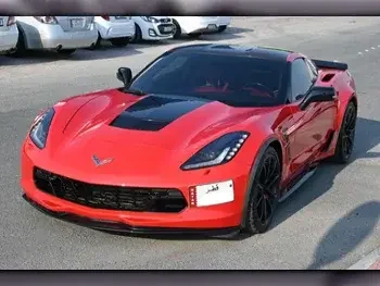 Chevrolet  Corvette  Grand Sport  2017  Automatic  98,000 Km  8 Cylinder  Rear Wheel Drive (RWD)  Coupe / Sport  Red