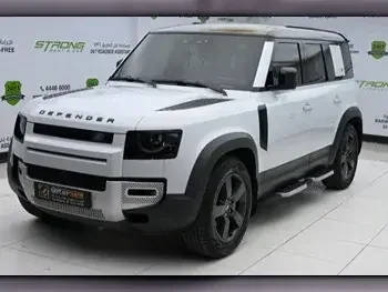 Land Rover  Defender  110 HSE  2023  Automatic  28,000 Km  6 Cylinder  Four Wheel Drive (4WD)  SUV  White  With Warranty