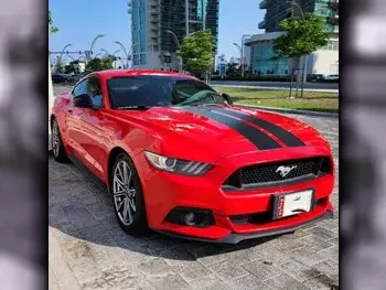 Ford  Mustang  GT  2015  Automatic  54,000 Km  8 Cylinder  Rear Wheel Drive (RWD)  Coupe / Sport  Red