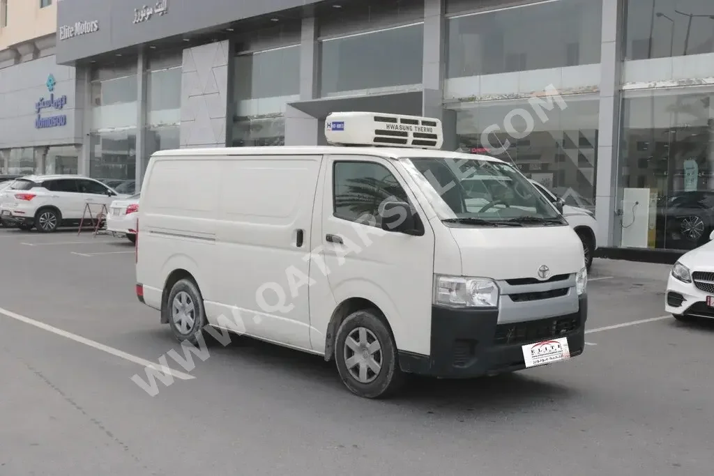  Toyota  Hiace  2019  Manual  167,000 Km  4 Cylinder  Rear Wheel Drive (RWD)  Van / Bus  White  With Warranty