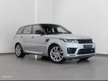 Land Rover  Range Rover  Sport HSE  2021  Automatic  4,500 Km  6 Cylinder  Four Wheel Drive (4WD)  SUV  Silver  With Warranty