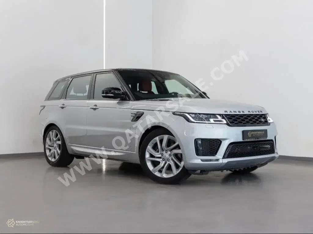 Land Rover  Range Rover  Sport HSE  2021  Automatic  4,500 Km  6 Cylinder  Four Wheel Drive (4WD)  SUV  Silver  With Warranty