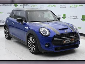 Mini  Cooper  S  2021  Automatic  8,000 Km  4 Cylinder  Front Wheel Drive (FWD)  Hatchback  Blue  With Warranty