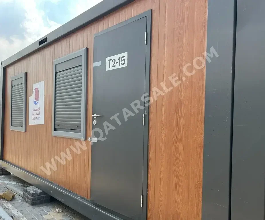 Porta Cabin With Kitchen & WC /  Stone  Water Resistant  36 m2  9 m2  6.25 m2
