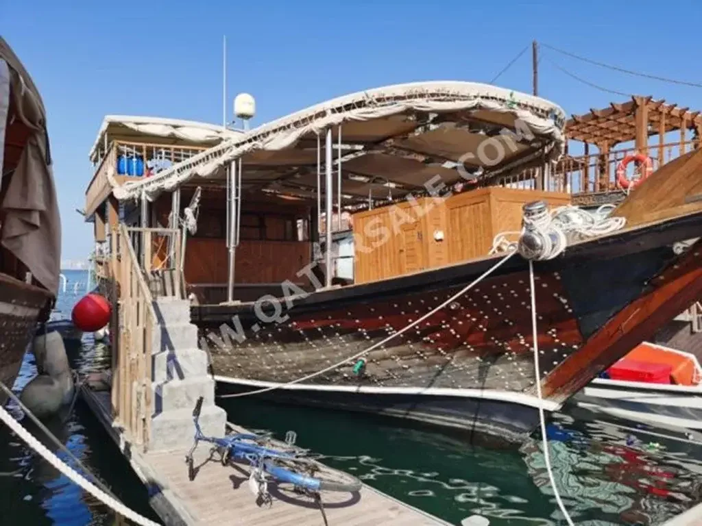 قارب خشب سنبوك الطول 65 قدم  بني  2016  قطر  1  يانمار  مع موقف