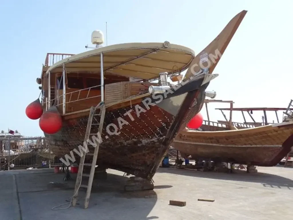 Wooden Boat Sanbuk Length 59.4 ft  Brown  2014  Qatar  1  Yanmar  270  With Parking