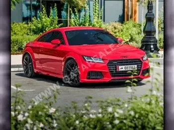 Audi  TT  S-Line  2016  Automatic  40,000 Km  4 Cylinder  Rear Wheel Drive (RWD)  Coupe / Sport  Red