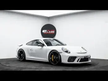 Porsche  911  GT3 Touring  2018  Manual  26,987 Km  6 Cylinder  Rear Wheel Drive (RWD)  Coupe / Sport  White  With Warranty