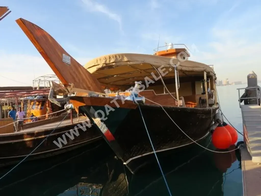 قارب خشب سنبوك الطول 84 قدم  خشبي  2012  قطر  1  دوسان  180  مع موقف