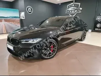 BMW  M-Series  5 Competition  2022  Automatic  9,800 Km  8 Cylinder  Rear Wheel Drive (RWD)  Sedan  Black  With Warranty