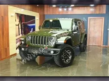 Jeep  Wrangler  Rubicon  2023  Automatic  0 Km  6 Cylinder  Four Wheel Drive (4WD)  SUV  Green  With Warranty