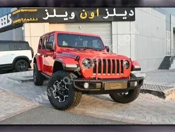 Jeep  Wrangler  Rubicon  2023  Automatic  0 Km  6 Cylinder  Four Wheel Drive (4WD)  SUV  Red  With Warranty