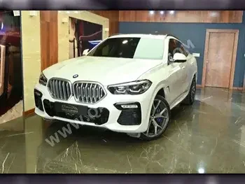 BMW  X-Series  X6  2020  Automatic  49,900 Km  6 Cylinder  Four Wheel Drive (4WD)  SUV  White  With Warranty