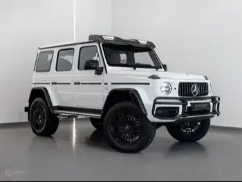  Mercedes-Benz  G-Class  63 AMG 4x4²  2023  Automatic  200 Km  8 Cylinder  Four Wheel Drive (4WD)  SUV  White  With Warranty