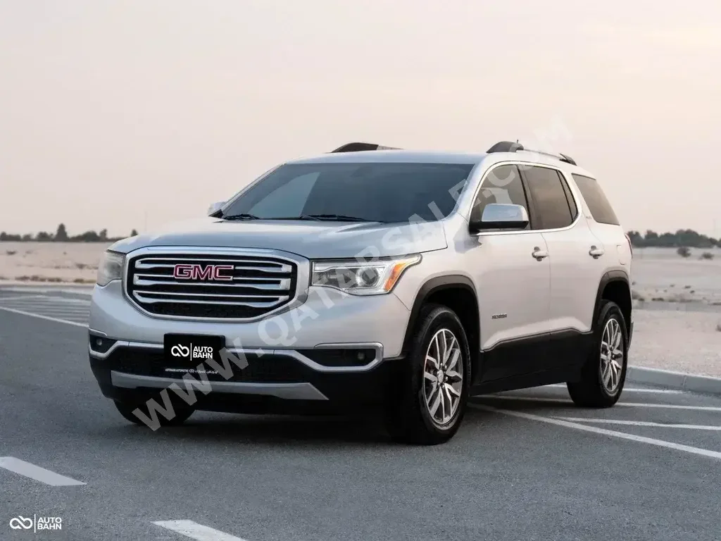 GMC  Acadia  SLE  2019  Automatic  132,000 Km  6 Cylinder  All Wheel Drive (AWD)  SUV  White  With Warranty