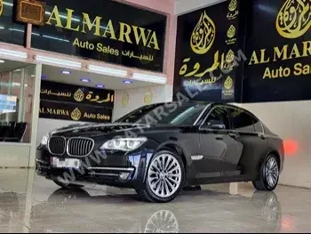  BMW  7-Series  730 Li  2014  Automatic  47,000 Km  6 Cylinder  Rear Wheel Drive (RWD)  Sedan  Black  With Warranty