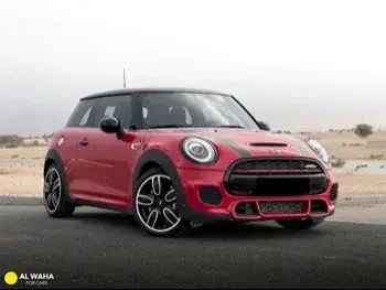 Mini  Cooper  JCW  2019  Automatic  35,000 Km  4 Cylinder  Front Wheel Drive (FWD)  Hatchback  Red  With Warranty
