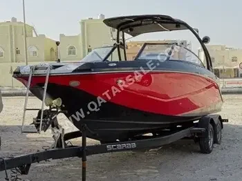 Speed Boat Scarab  With Trailer  500  180