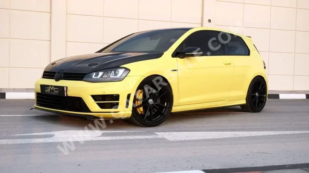 Volkswagen  Golf  R  2016  Automatic  130,000 Km  4 Cylinder  All Wheel Drive (AWD)  Hatchback  Yellow