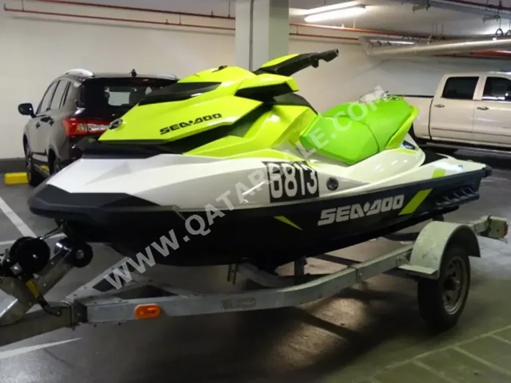 USA  3  White + Green  2020  130  Seadoo  جي تي اي برو  5  With Trailer