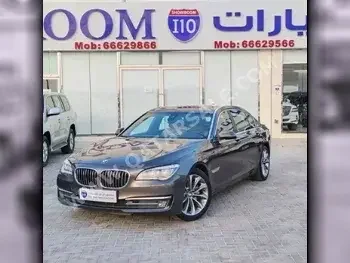 BMW  7-Series  730 Li  2015  Automatic  66,000 Km  6 Cylinder  Rear Wheel Drive (RWD)  Sedan  Brown