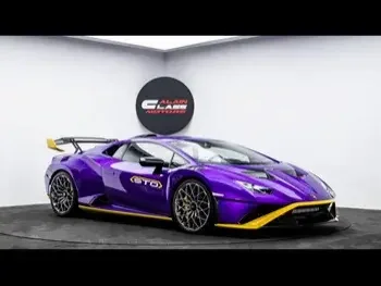 Lamborghini  Huracan  STO  2022  Automatic  7,777 Km  10 Cylinder  Rear Wheel Drive (RWD)  Coupe / Sport  Purple  With Warranty
