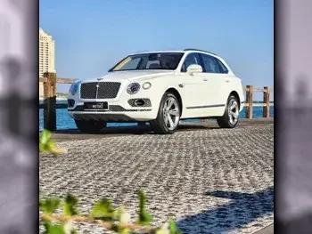 Bentley  Bentayga  First Edition  2017  Automatic  41,000 Km  12 Cylinder  Four Wheel Drive (4WD)  SUV  White