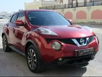 Nissan  Juke  2015  Automatic  77,000 Km  4 Cylinder  Front Wheel Drive (FWD)  SUV  Red