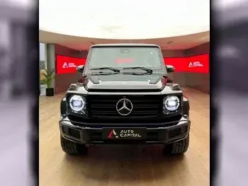 Mercedes-Benz  G-Class  500  2023  Automatic  0 Km  8 Cylinder  Four Wheel Drive (4WD)  SUV  Black  With Warranty