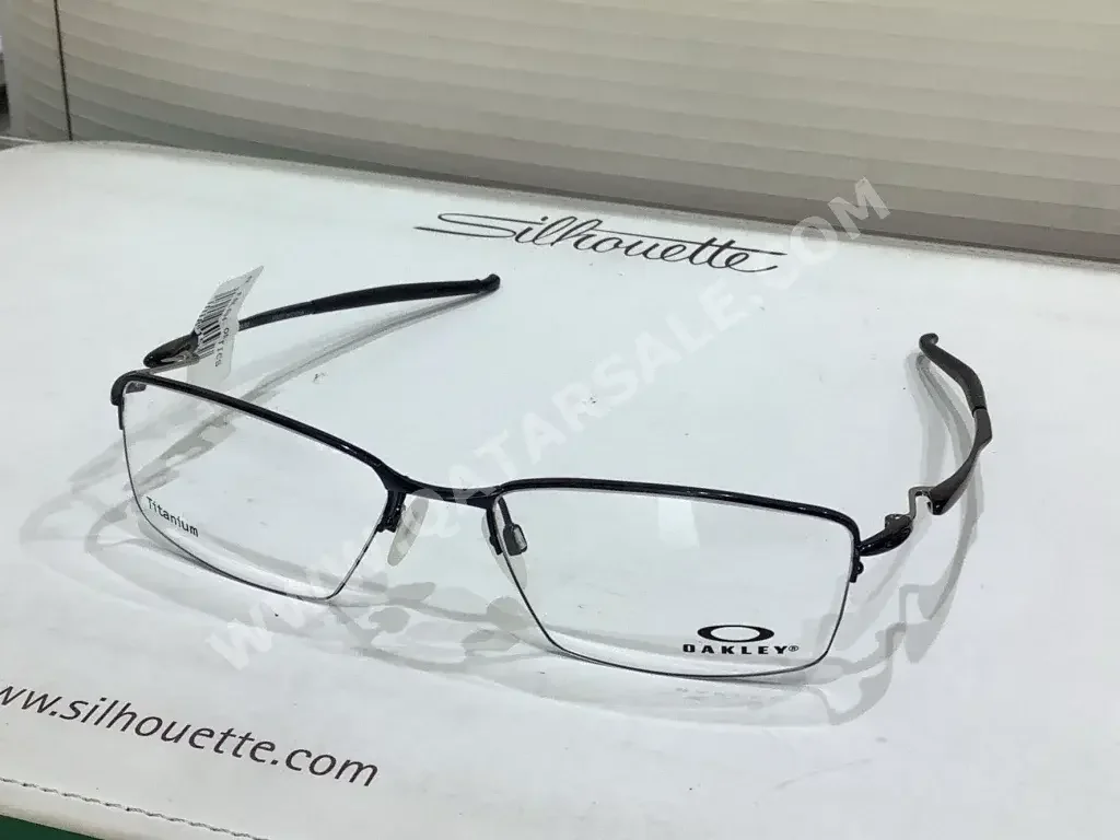 OAKLEY  Prescription Glasses  Black  Warranty  for Men