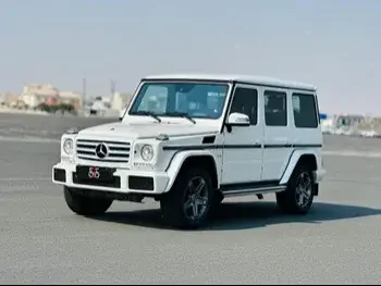 Mercedes-Benz  G-Class  500  2017  Automatic  111,000 Km  8 Cylinder  Four Wheel Drive (4WD)  SUV  White
