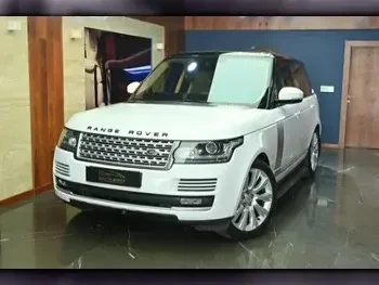 Land Rover  Range Rover  Vogue Super charged  2014  Automatic  191,500 Km  8 Cylinder  Four Wheel Drive (4WD)  SUV  White