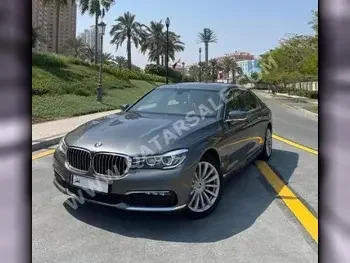  BMW  7-Series  730 Li  2018  Automatic  70,000 Km  4 Cylinder  Rear Wheel Drive (RWD)  Sedan  Dark Gray  With Warranty