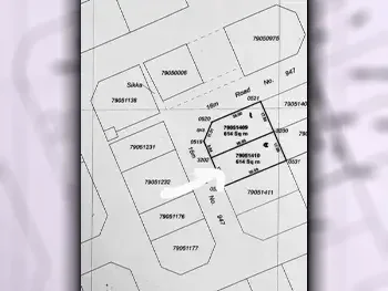 اراضي للبيع في الشمال  - الرويس  -المساحة 614 متر مربع