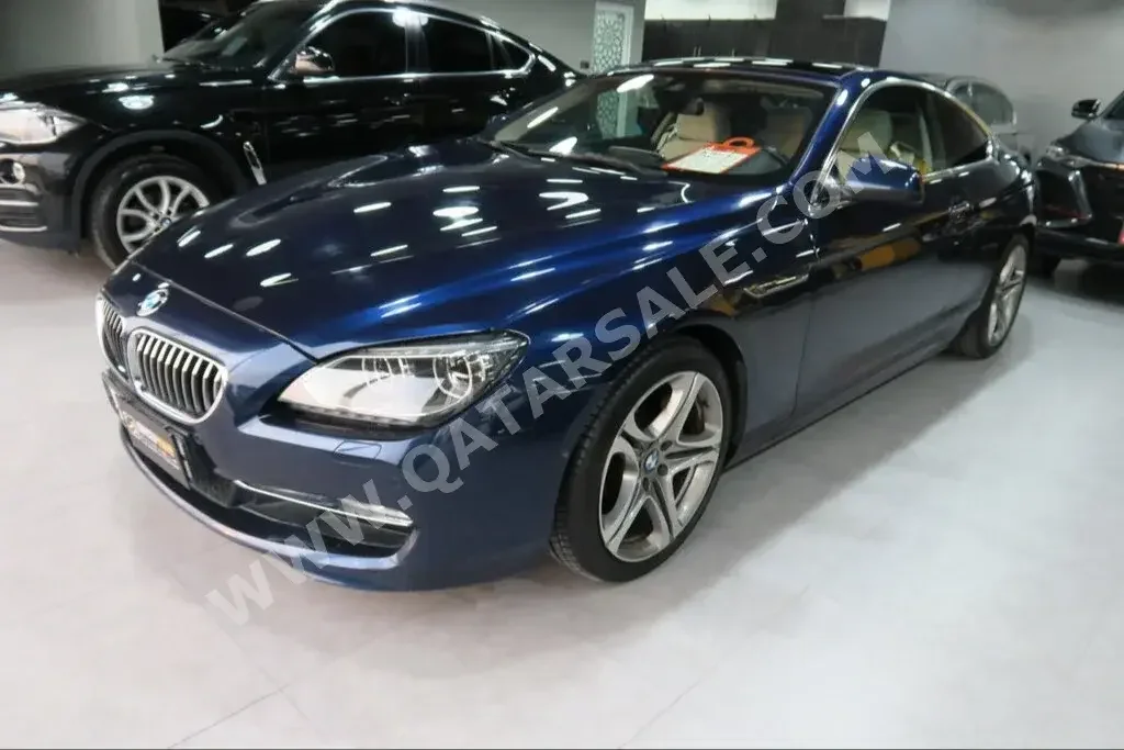 BMW  6-Series  640i  2015  Automatic  109,000 Km  6 Cylinder  Rear Wheel Drive (RWD)  Sedan  Blue