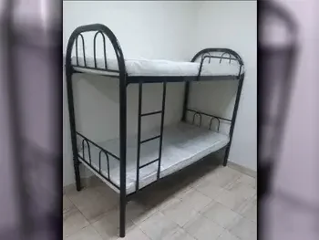 Beds - Twin  - Black  - Mattress Included