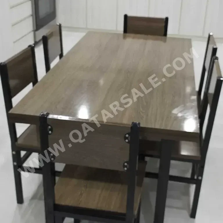 طاولة طعام مع كراسي  - خشبي  - الصين  - 6 مقاعد
